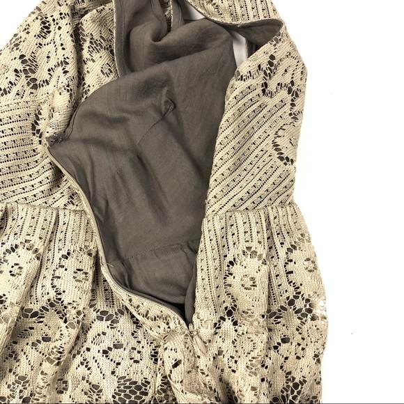 FREE PEOPLE Rocco Lace Fit and Flare Mini Dress - Picture 3 of 4